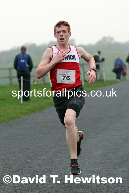 Boys and Girls under-15s 2021 Heaton Memorial Road Races, Town Moor, Newcastle. Photo: David T. Hewitson/Sports for All Pics